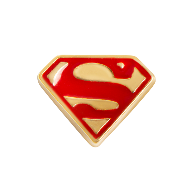 Justice League Superman Logo Charm Origami Owl Custom Jewelry
